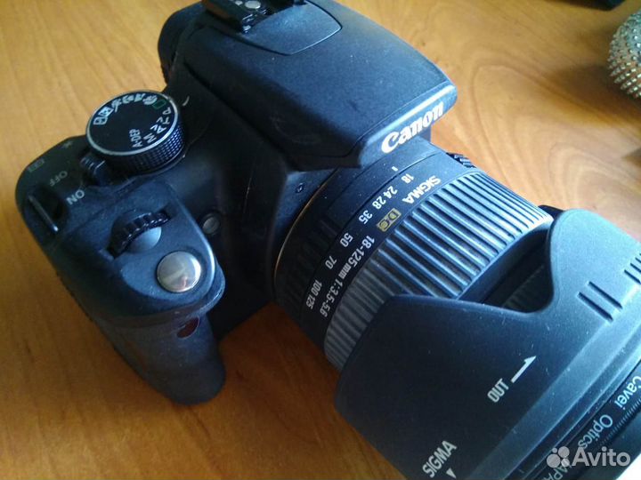 Фотоаппарат Canon 350D + Sigma 18-125 мм