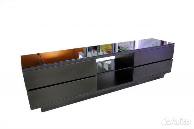 Тумба с ящиками для большого тв и аппаратуры Макси