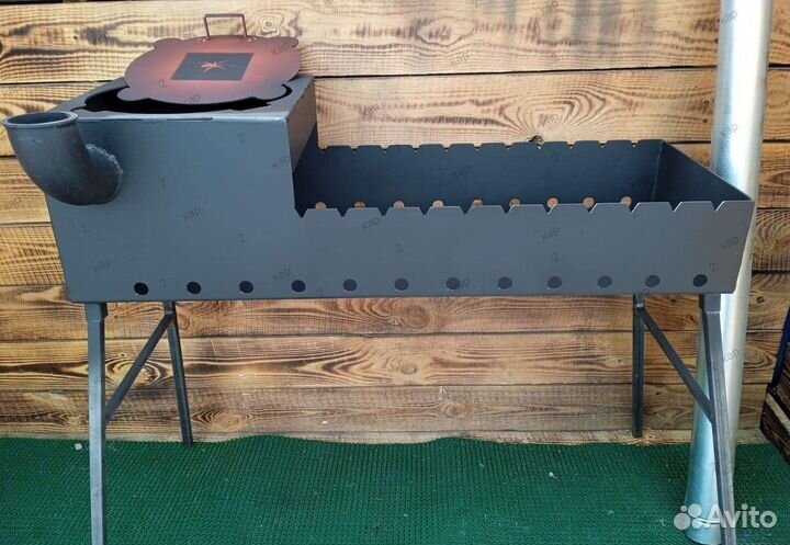 Мангал с подказанником