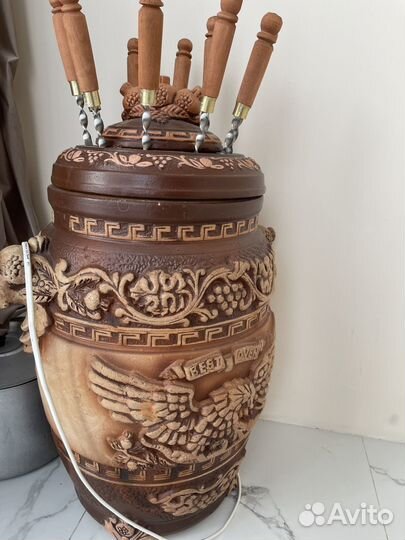 Тандыр электрический для шашлыка