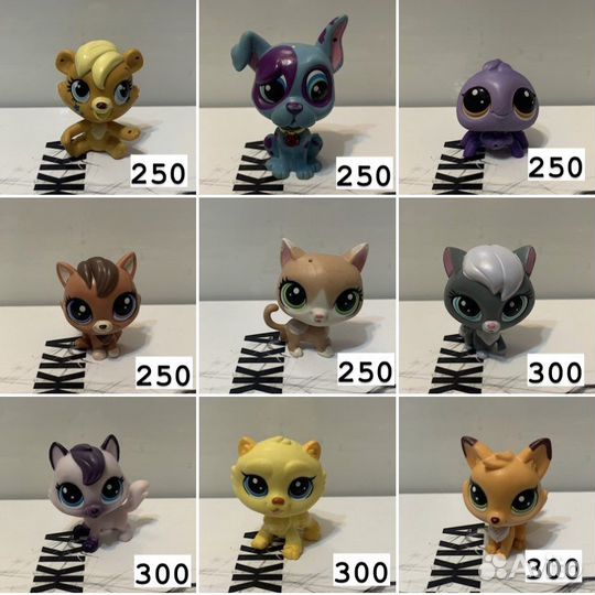 Littlest Pet Shop новая и старая коллекция