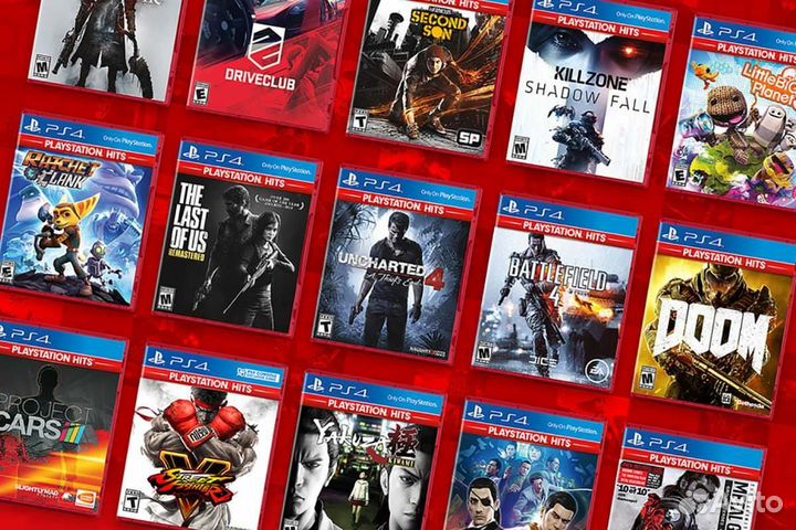 Игры PS4/PS5 / Подписка PS plus 700 Игр / EA play