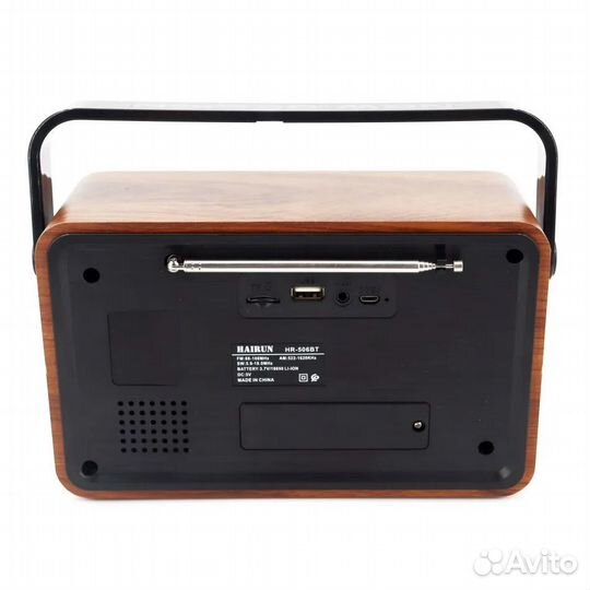 Радиоприемник Hairun HR-506BT с Bluetooth, USB, SD