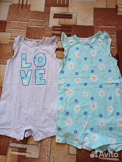 Боди для девочки 86 -92