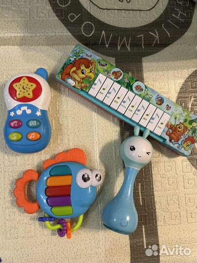 Музыкальные игрушки для малышей
