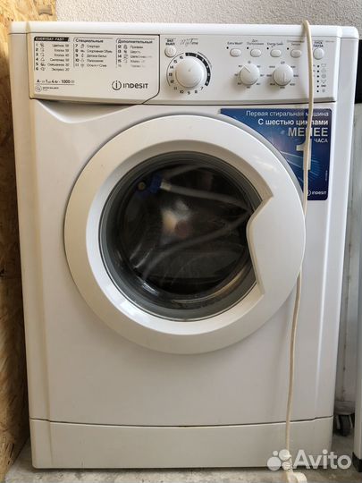 Стиральная машина indesit ewuc 4105