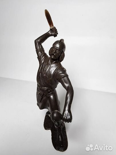 Викинг, древний человек дзи 15 см