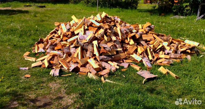 Дрова с доставкой в укладку любого объема