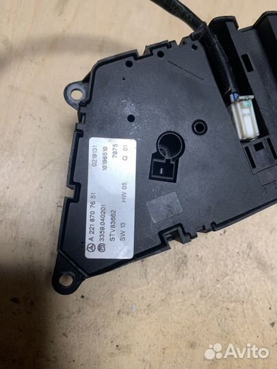 Блок джойстик управления сиденьем mercedes w221
