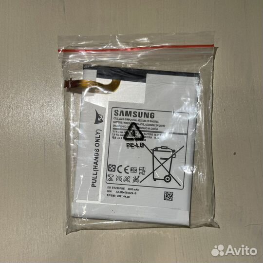 Новая li-on батарейка для Samsung