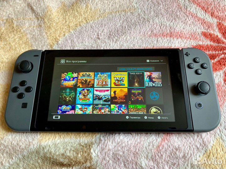 Прошитый Switch v2,550gb,больше 50 игр