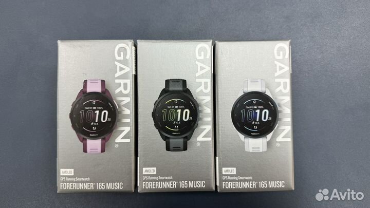 Garmin forerunner 165 music amoled новые,Рф