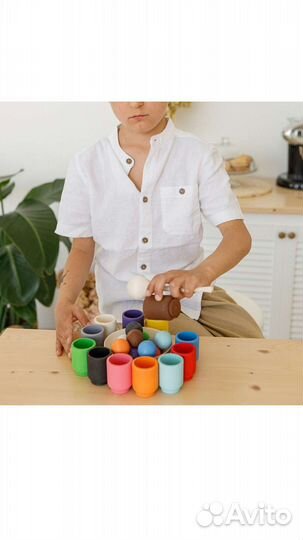 Деревянная игрушка - сортер