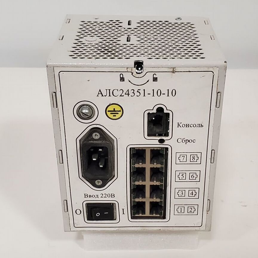 [АЛС-24351-10] Коммутатор Poe Промышленный Алс-24351-10