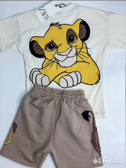 Шорты и футболка Zara