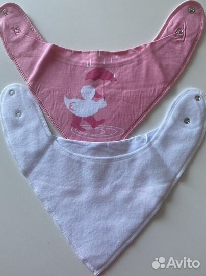 Слюнявчики новые