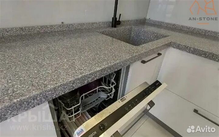 Столешница из искусственного камня для кухни