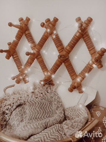 Вешалка ретро деревянная hm Home