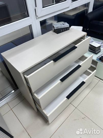 Комод бежевый 90 см