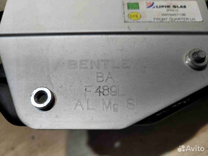 Форточка задняя левая Bentley Continental GT 2