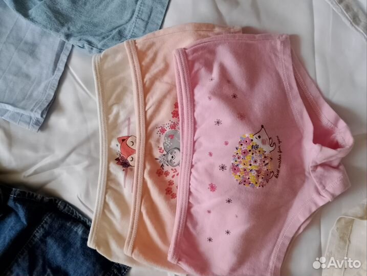 Набор вещей для девочки на размер 104