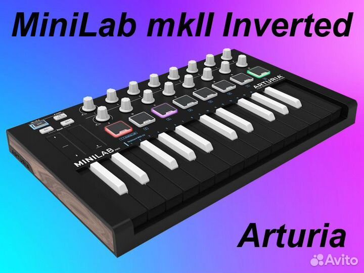 Arturia MiniLab mkII Inverted