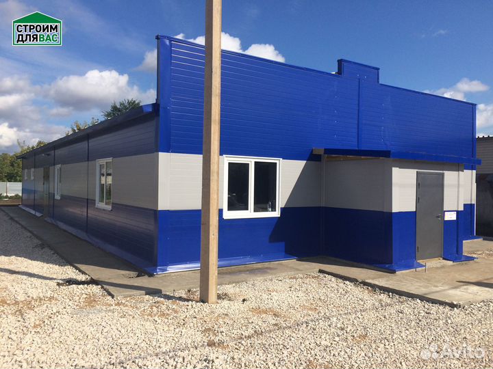 Быстровозводимые здания из сэндвич панелей
