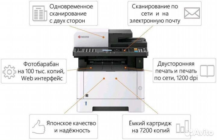 Мфу Kyocera m2540dn
