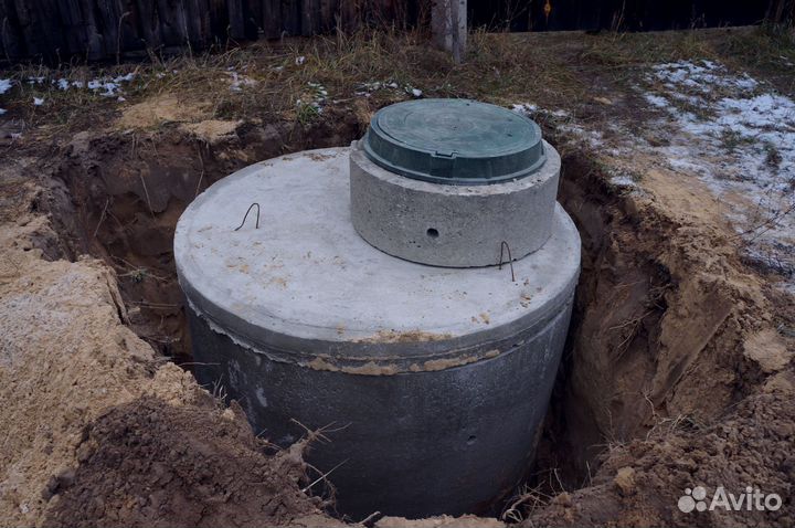 Бетонные кольца для канализации