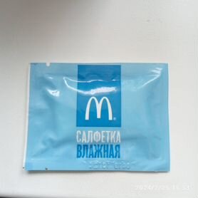 Салфетка влажная Mc Donalds