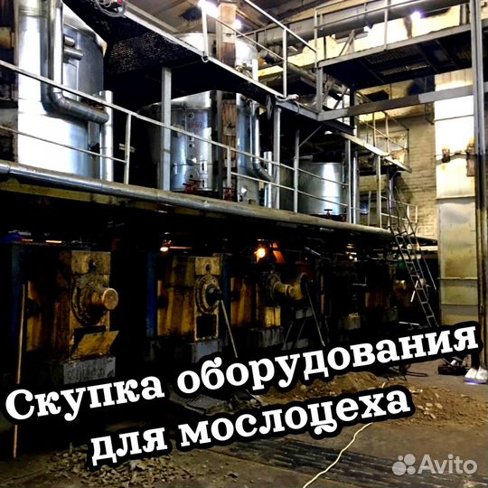 Скупка оборудования для маслоцеха и маслозавода