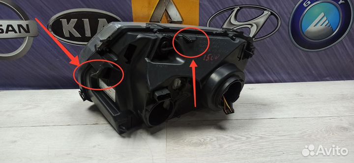 Фара Renault duster Прав