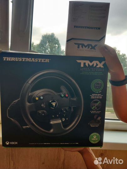 Игровой руль thrustmaster tmx