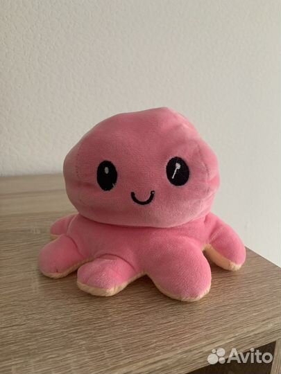 Мягкая игрушка осьминог перевёртыш
