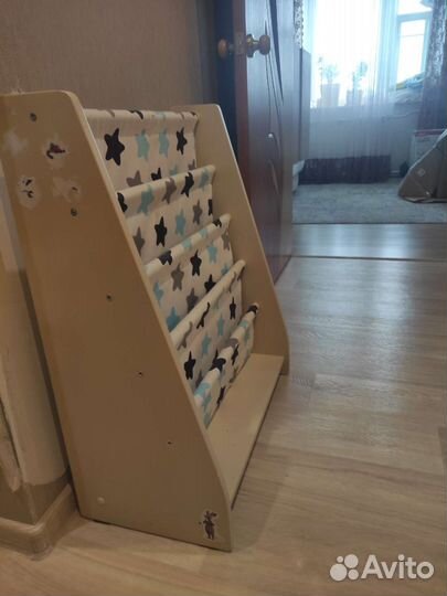 Книжная полка напольная для детей