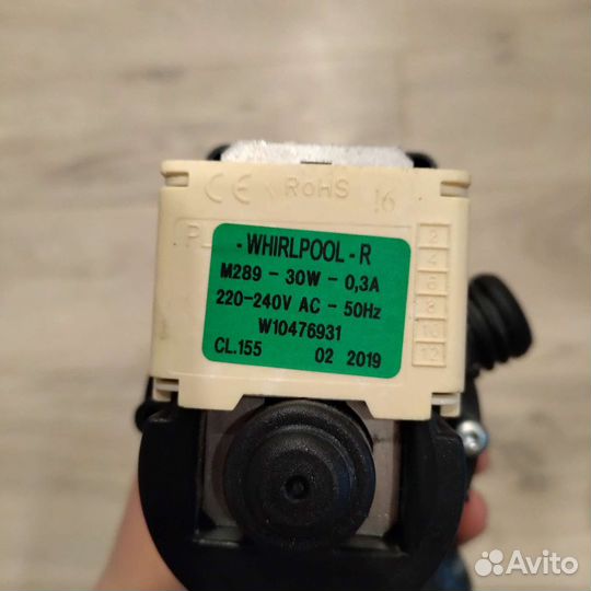 Сливной насос Whirpool W10476931