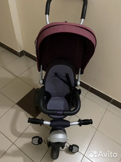 Велосипед коляска с ручкой