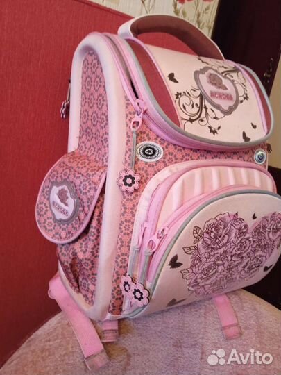 Ранец Рюкзак школьный для девочки across