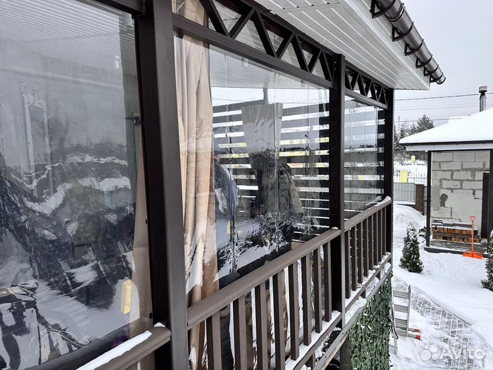 Мягкие окна для кафе