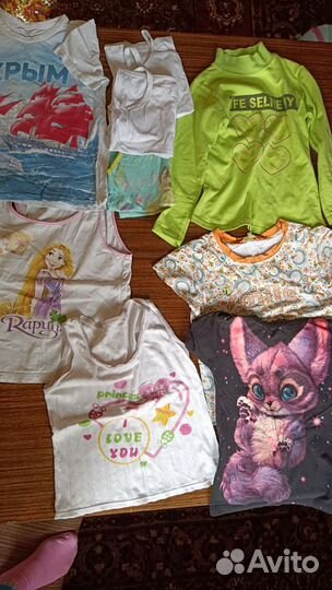 Девочке 4-6лет бесплатно вещи