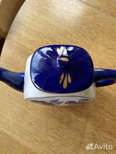 Заварочный чайник гжель