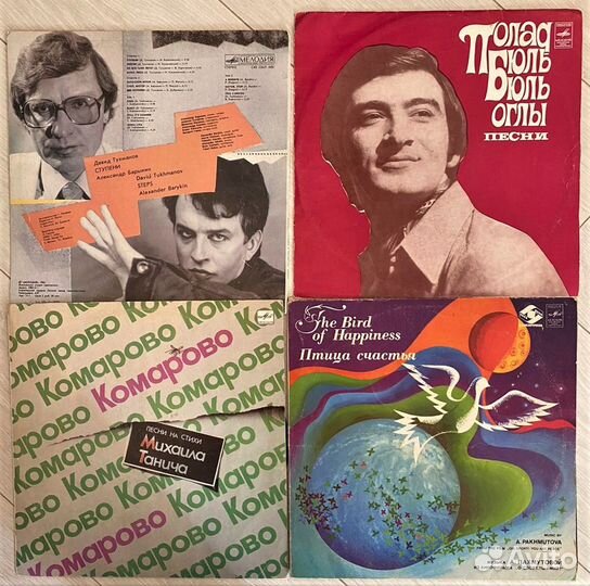 Коллекция пластинок виниловых в ассортименте