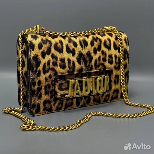 Сумка женская dior leopard