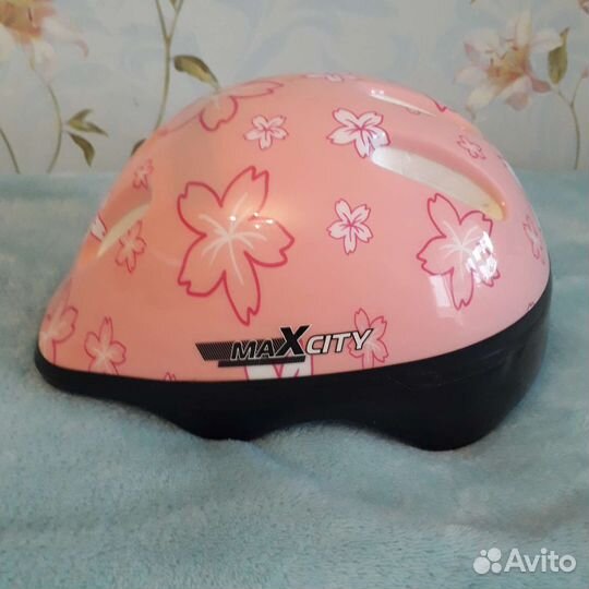 Роликовые коньки детские раздвижные(защита, шлем)