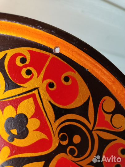 Интерьерная тарелка СССР композит