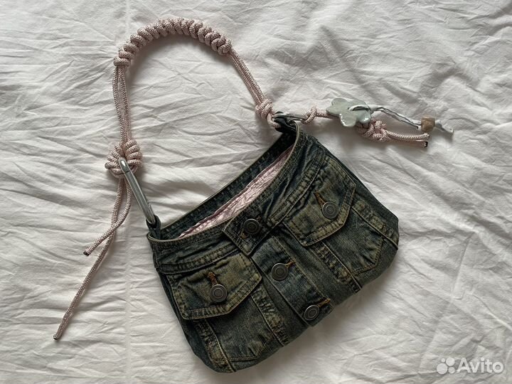 Сумка Апсайкл винтаж y2k