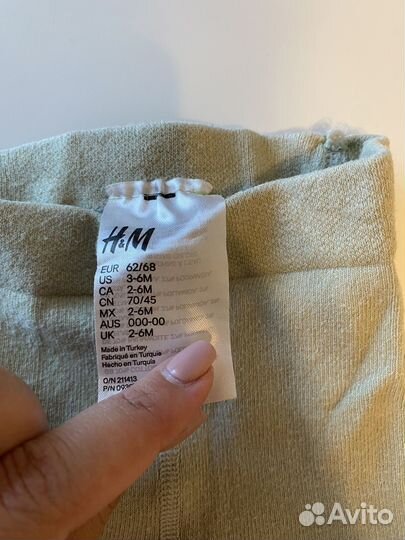 Платье на девочку h&m 68