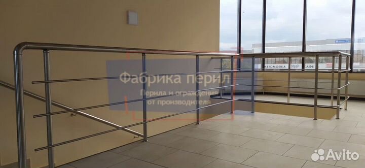 Перила, поручни, ограждения из нержавеющей стали