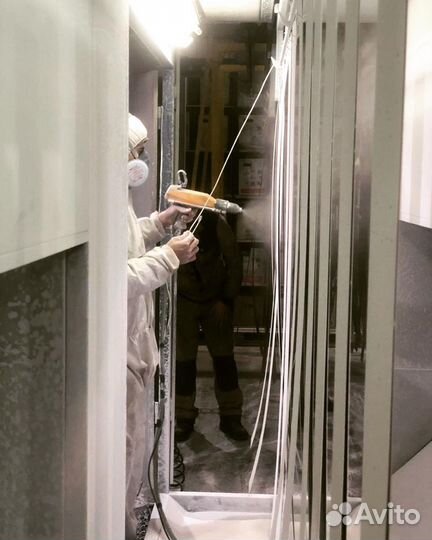 Помощник маляра порошковой покраски