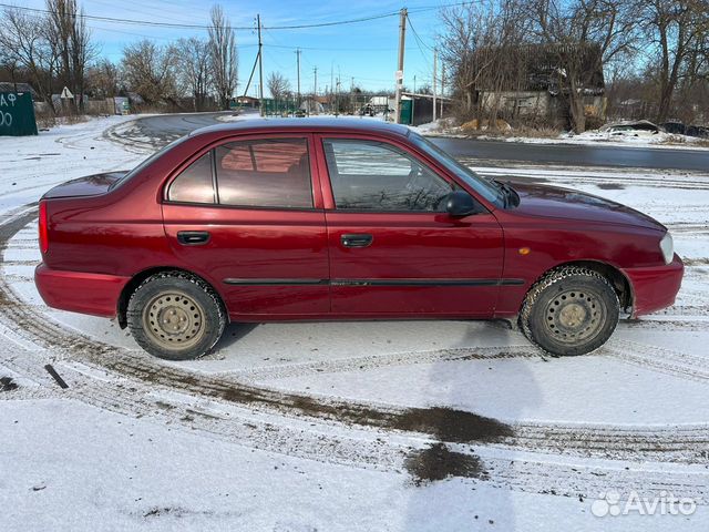 Hyundai Accent 1.6 МТ, 2004, 118 526 км